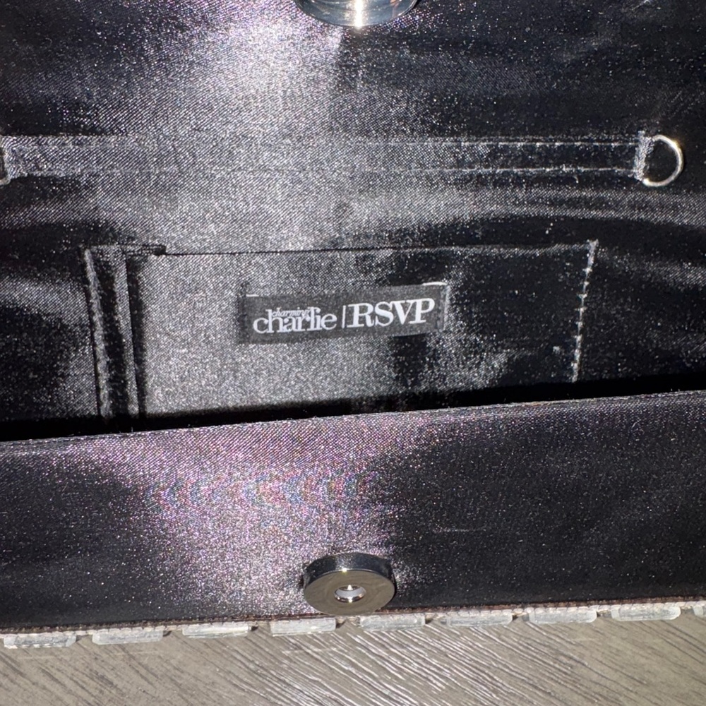 Designer Rhinestone Clutch - Picture 7 of 7
